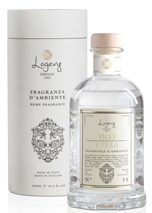 Диффузор с палочками Logevy FIRENZE 1965 FICO E PERA / Инжир & Груша 250 мл
