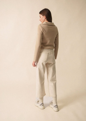 Свитер-поло Saint James PASSERELLE II U бежевый