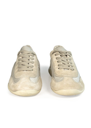 Кеды Vic Matie Ondina с замшевыми деталями экрю