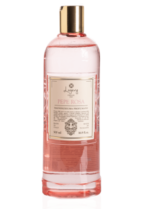 Парфюмерный гель для душа Logevy FIRENZE 1965 PEPE ROSA / Розовый перец 500 мл