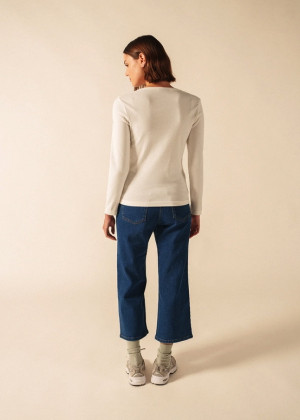 Лонгслив Saint James CELINA U белый