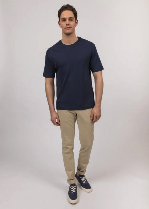 Футболка Saint James LUMIO MC темно-синяя 