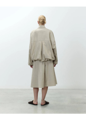 Куртка ALYSI со складкой на спине бежевая 