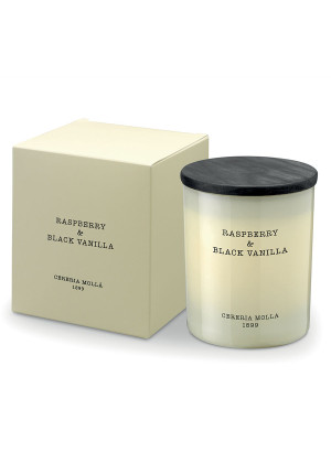 Свеча CERERIA MOLLA 1899 BOUTIQUE Raspberry & Black Vanilla 230г