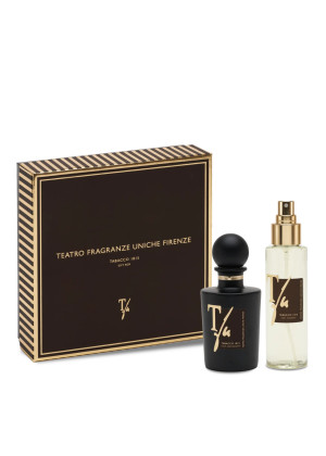 Подарочный набор TEATRO Fragranze uniche TABACCO 1815 Luxury collection (Диффузор 100 мл + Спрей для тканей 100 мл)
