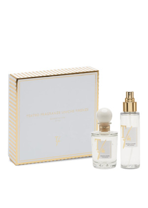Подарочный набор TEATRO Fragranze uniche BIANCO DIVINO / Божественный белый MINI SINFONIA (Диффузор 100 мл + Спрей для тканей 100 мл)