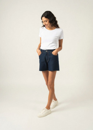 Футболка Saint James AJACCIO II слим белая 