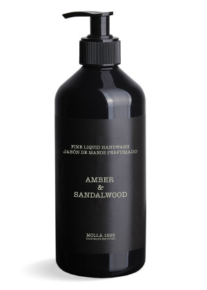 Нежное жидкое мыло для рук CERERIA MOLLA 1899 BOUTIQUE Amber & Sandalwood 500мл