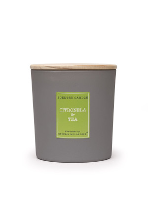 Свеча CERERIA MOLLA 1899 Цитронелла & Чай / Citronela & Tea, 450 г