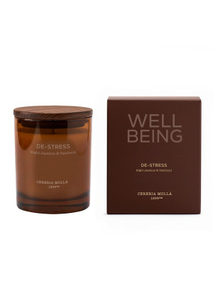 Свеча CERERIA MOLLA 1899 WELLBEING Антистресс / De-Stress 230 г