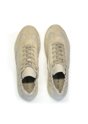 Кеды Vic Matie Ondina с замшевыми деталями экрю