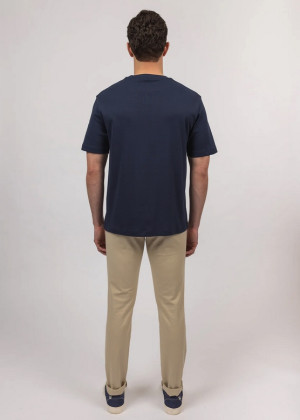 Футболка Saint James LUMIO MC темно-синяя 