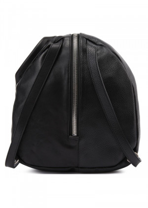 Рюкзак Vic Matie с центральной застежкой на молнии, комбинированная кожа, черный