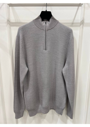 Джемпер-поло Morgano серый