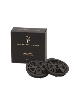 Рефилл для автодиффузора TEATRO Fragranze uniche NERO DIVINO / Божественный черный, 2 шт