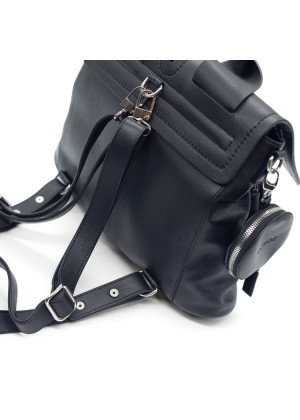 Рюкзак Vic Matie JAMI с клапаном чёрный