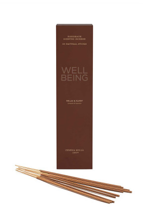 Ароматические палочки-благовония CERERIA MOLLA 1899 WELLBEING Релакс & Сон / Relax & Sleep 20 шт