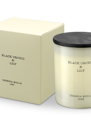 Свеча CERERIA MOLLA 1899 BOUTIQUE Black Orchid & Lily 230 г