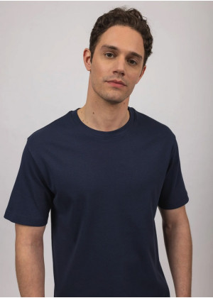 Футболка Saint James LUMIO MC темно-синяя 