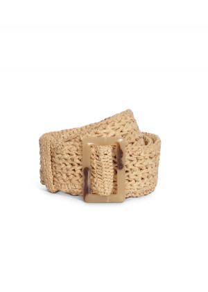 Ремень Saint James CEINTURE RAPHIA широкий из рафии