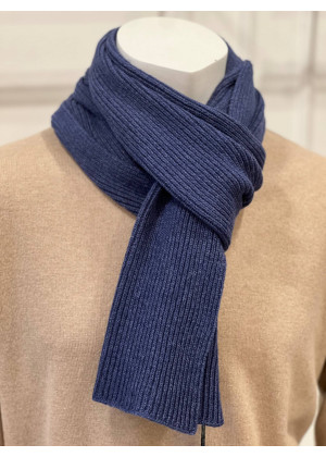 Шарф Morgano серо-голубой